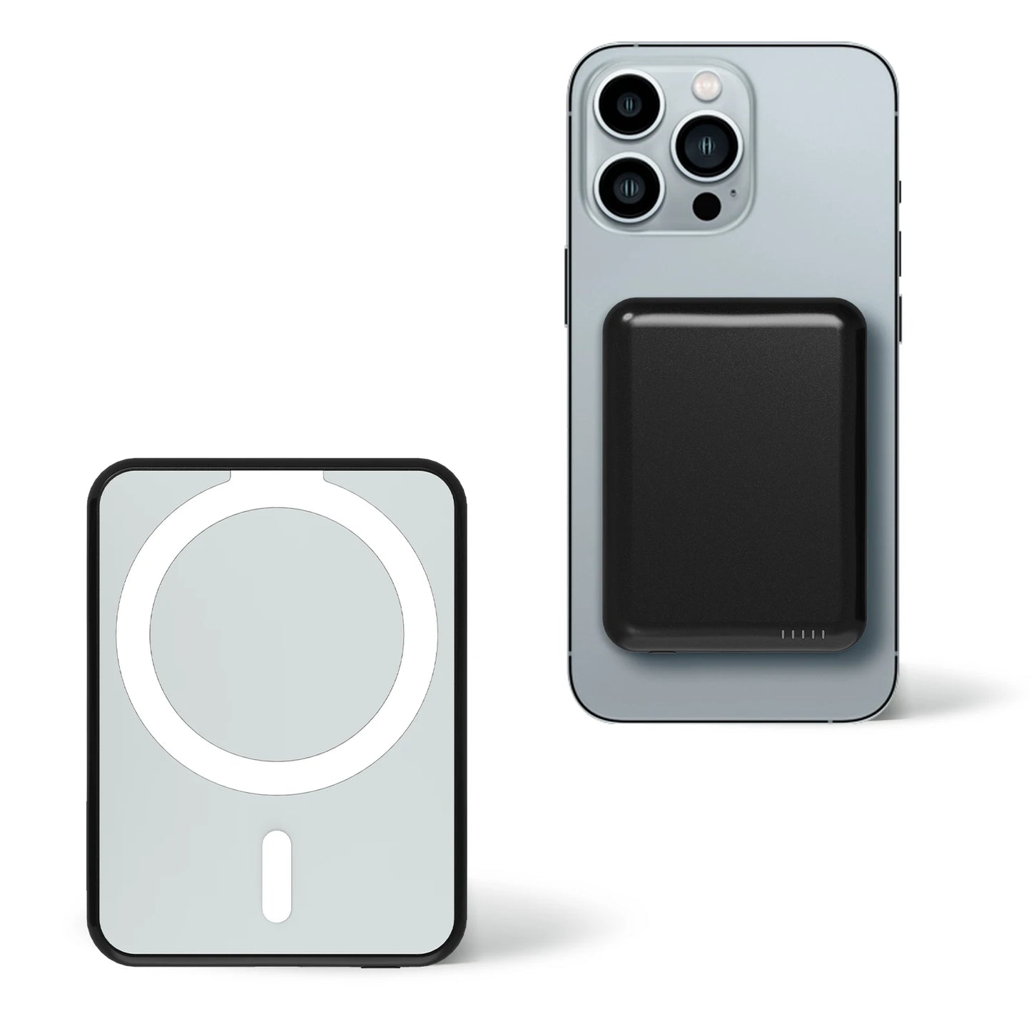 5000mAh Magnetic Wireless Power Bank - 20W Fast Charging Portable Charger for iPhone 16/15/14/13/12