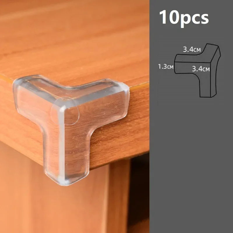 Baby Safety Corner & Edge Guards — Soft Silicone Protectors