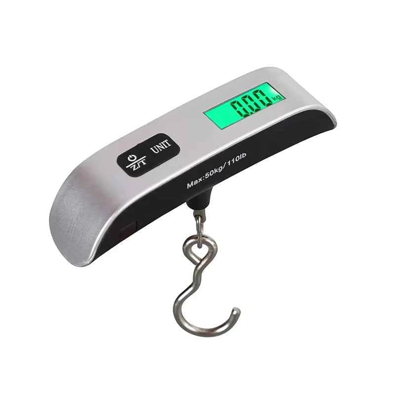 Digital Luggage Scale - 110lb/50kg Portable Travel Weight Scale with LCD Display - Flexivo