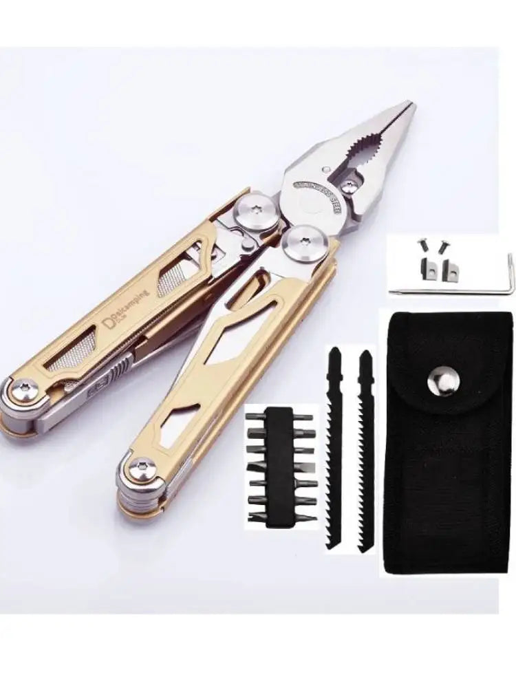 DL30 Multi-Tool Pliers - Premium EDC Survival Gear with Replaceable Parts