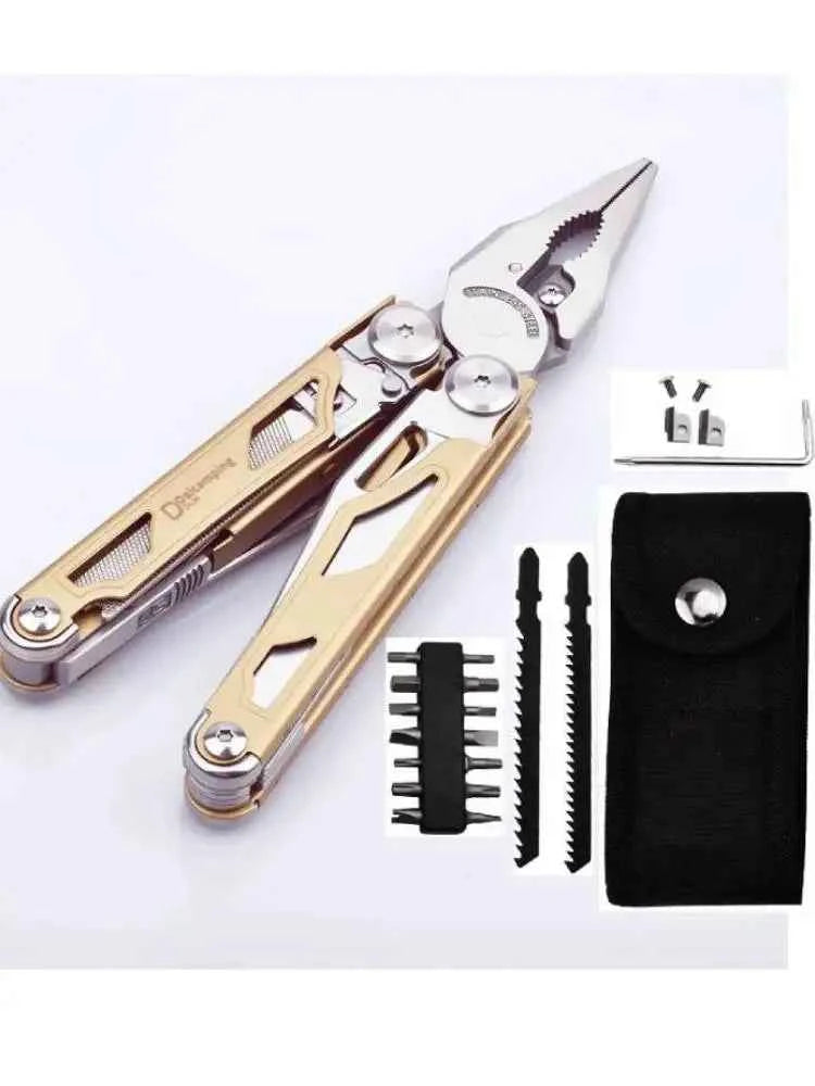DL30 Multi-Tool Pliers - Premium EDC Survival Gear with Replaceable Parts for Ultimate Versatility - Flexivo