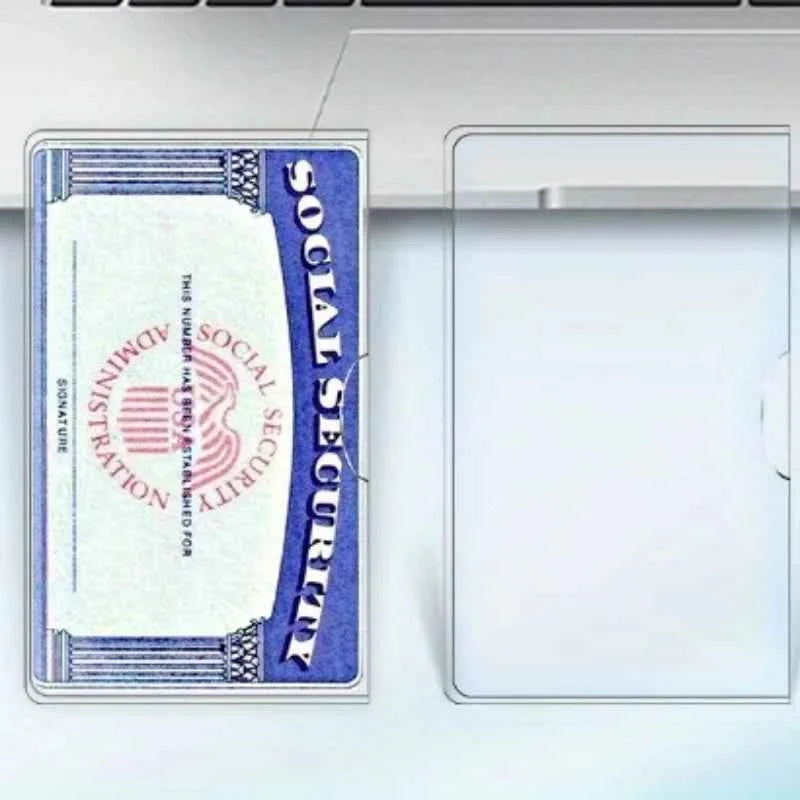 Premium Social Security Card Holder - Waterproof PVC Protector for Ultimate Durability - Flexivo