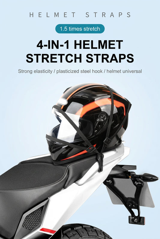 Motorcycle Elastic Cargo Strap, 23.6 or 35.4 in
