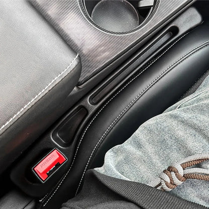 Car Seat Gap Fillers with Storage Slots, 2-Piece Set