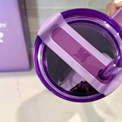 Stanley Quencher H2.0 Tumbler 40oz - Insulated Stainless Steel Travel Cup with Handle & Straw