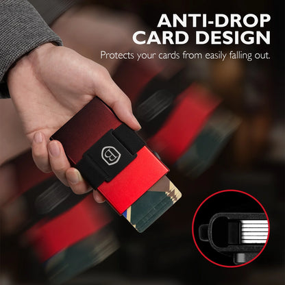 IWANTIT Slim Pop-Up Wallet - RFID Blocking Minimalist Card Holder