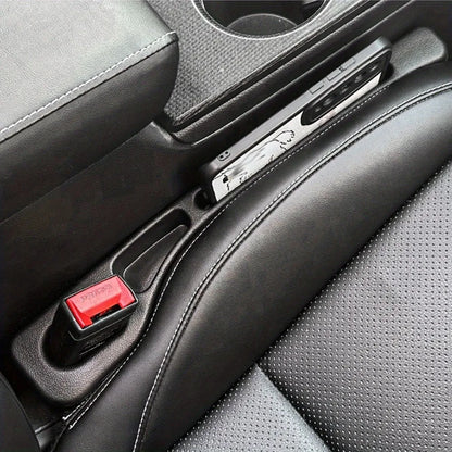 Car Seat Gap Fillers with Storage Slots, 2-Piece Set
