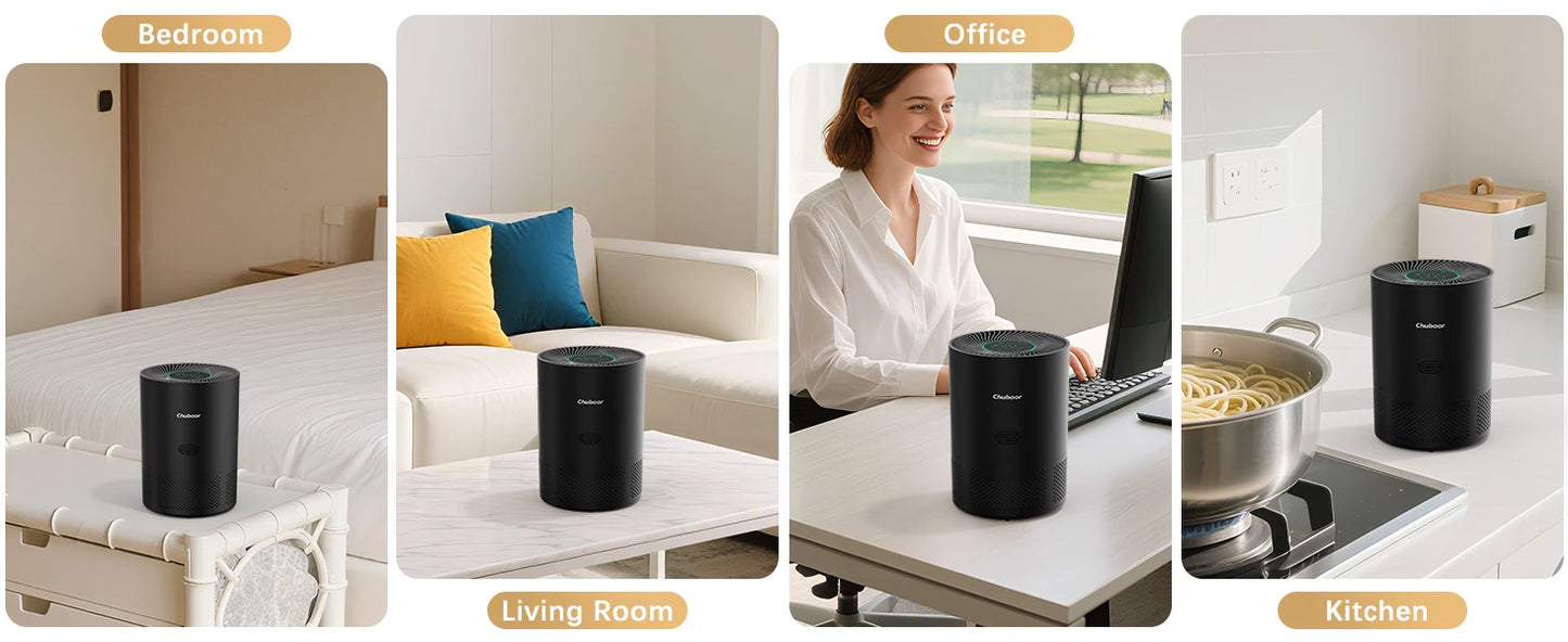 Air Purifier H13 HEPA – WiFi Smart, Removes Smoke, Dust, Pollen & Odors - Flexivo