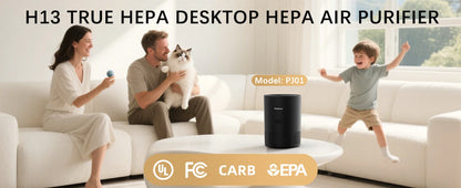 Air Purifier H13 HEPA – WiFi Smart, Removes Smoke, Dust, Pollen & Odors - Flexivo