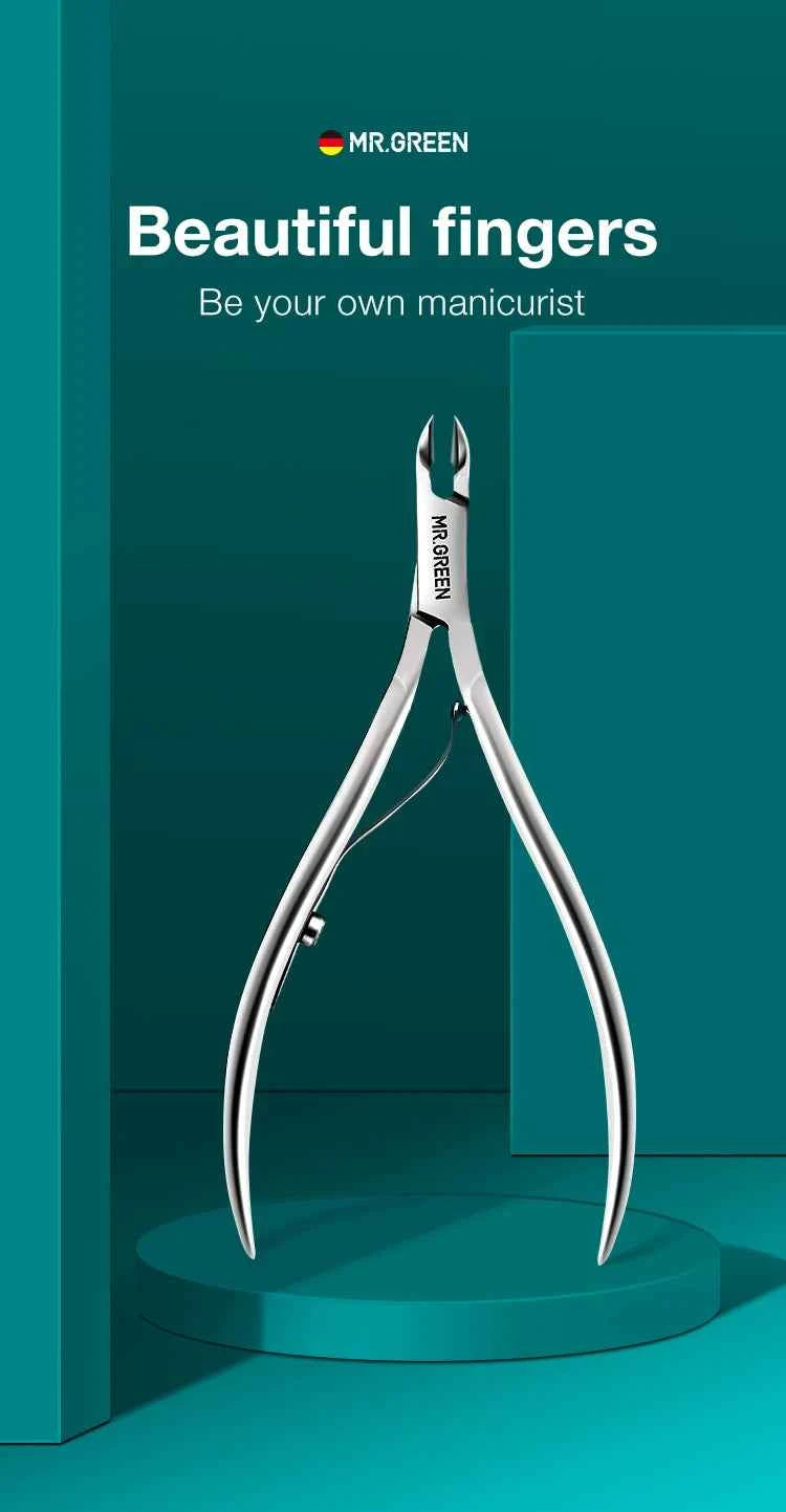 Precision Cuticle Scissors - Medical-Grade Stainless Steel for Perfect Grooming - Flexivo