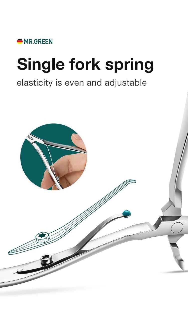 Precision Cuticle Scissors - Medical-Grade Stainless Steel for Perfect Grooming - Flexivo