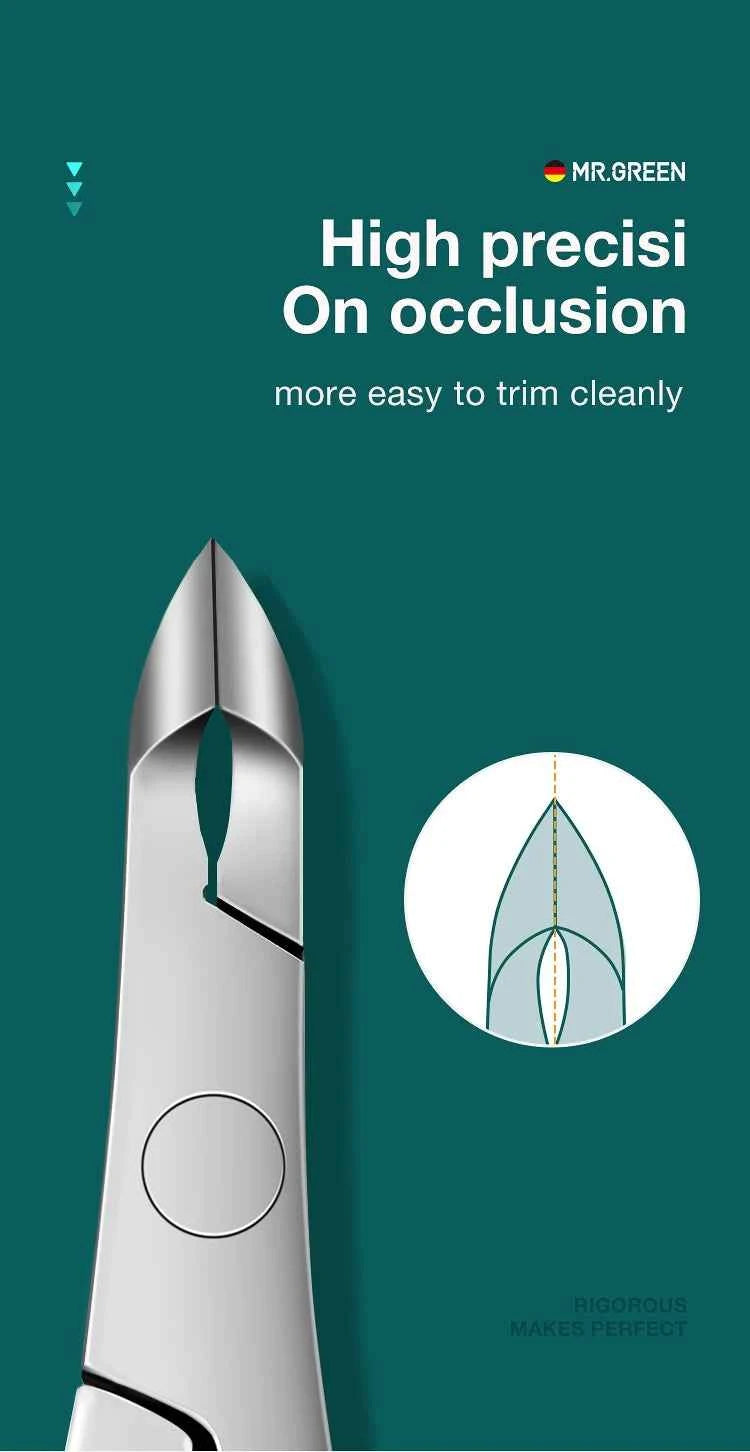 Precision Cuticle Scissors - Medical-Grade Stainless Steel for Perfect Grooming - Flexivo