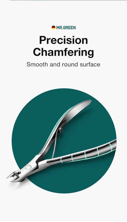 Precision Cuticle Scissors - Medical-Grade Stainless Steel for Perfect Grooming - Flexivo