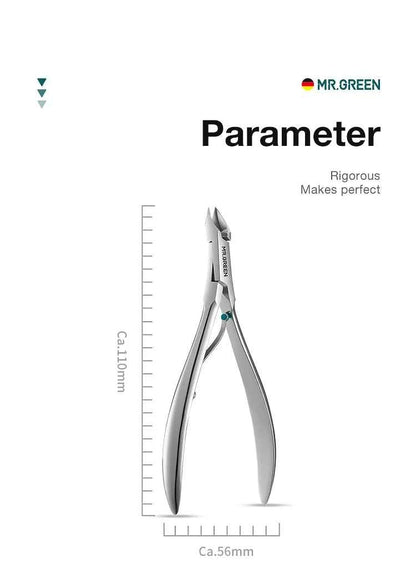 Precision Cuticle Scissors - Medical-Grade Stainless Steel for Perfect Grooming - Flexivo