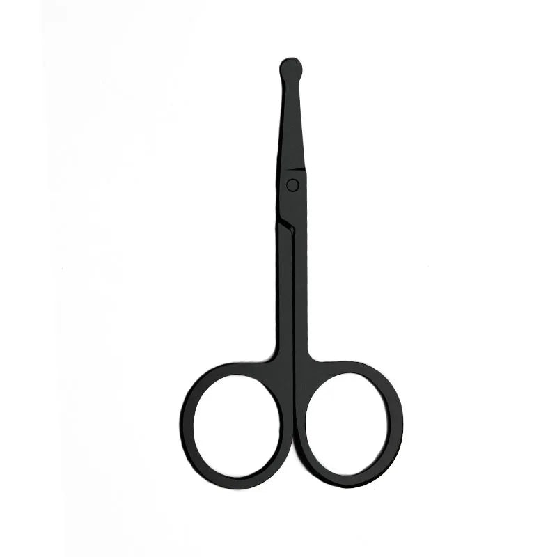 Mini Stainless Steel Nose Hair Scissors with Round Safety Tip
