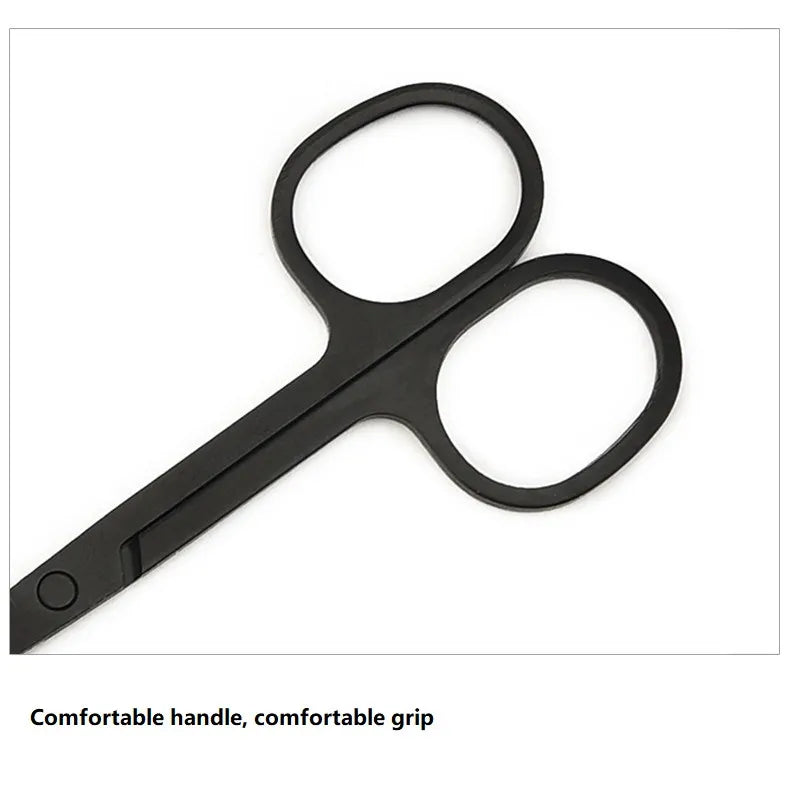 Mini Stainless Steel Nose Hair Scissors with Round Safety Tip