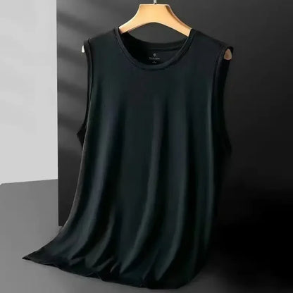 Men's Ice Silk Mesh Vest – Lightweight Sleeveless Tank Top