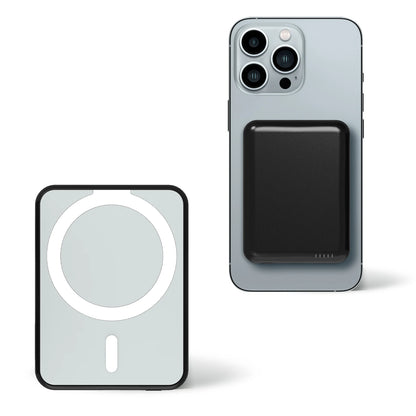 5000mAh Magnetic Wireless Power Bank - 20W Fast Charging Portable Charger for iPhone 16/15/14/13/12