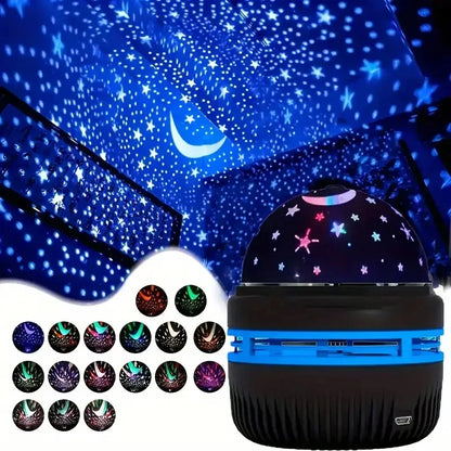 USB RGB LED Projector Light