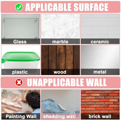 Transparent Double-Sided Adhesive Mounting Strips