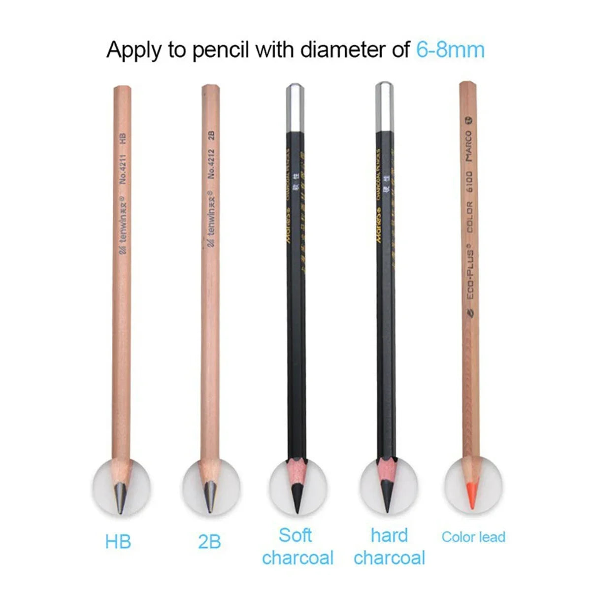 Automatic Electric Pencil Sharpener for 6–8 mm Pencils