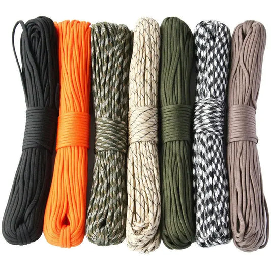 7-Strand Polyester Paracord, 0.16 in Diameter