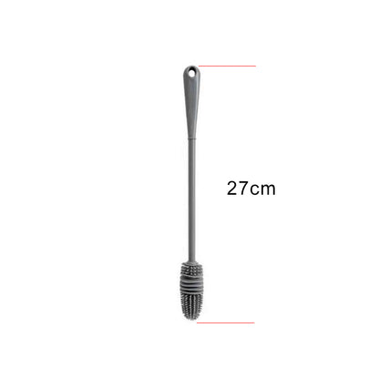 Long-Handle Silicone Bottle & Cup Cleaning Brush