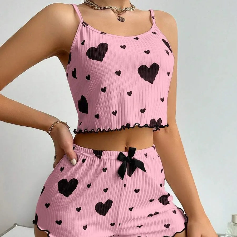Women's Cami and Shorts Pajama Set