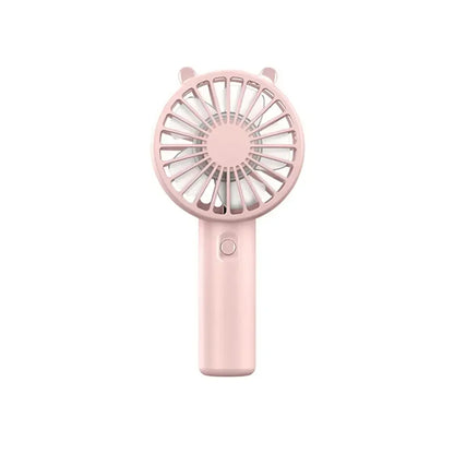 Portable USB Rechargeable Handheld Mini Fan – Quiet Cooling, 300mAh