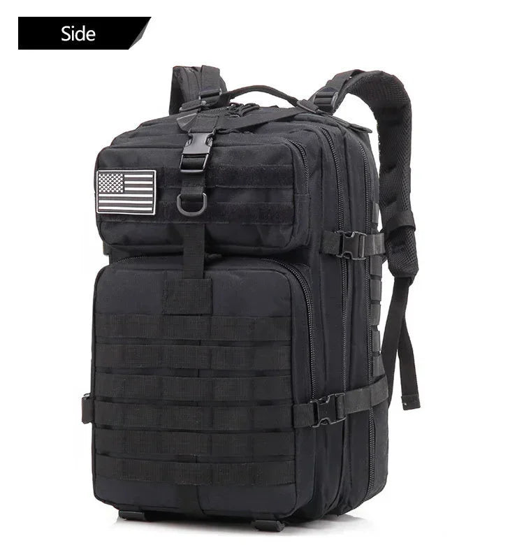 45L Tactical Backpack – Molle Hiking & Camping Pack