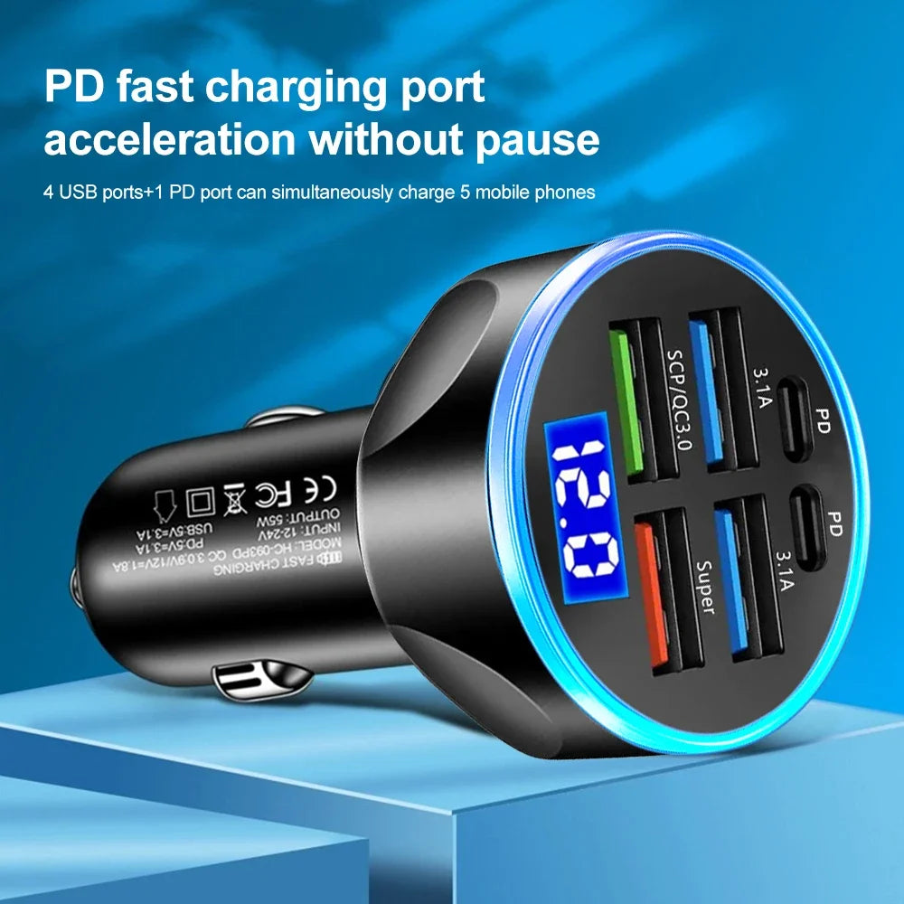 Multi-Port USB Car Charger