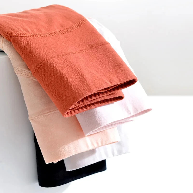 Cotton Menstrual Period Underwear – High Waist, Leak-Proof Briefs (M–XXL)