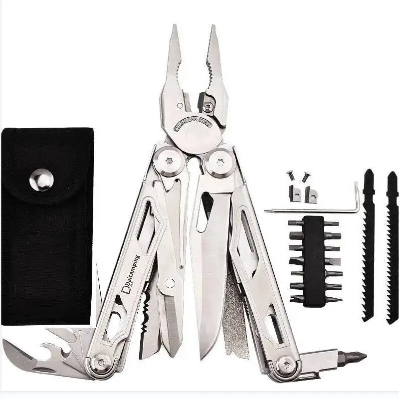 DL30 Multi-Tool Pliers - Premium EDC Survival Gear with Replaceable Parts