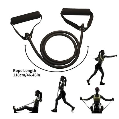 Resistance Bands with Handles, 10–30 lbs