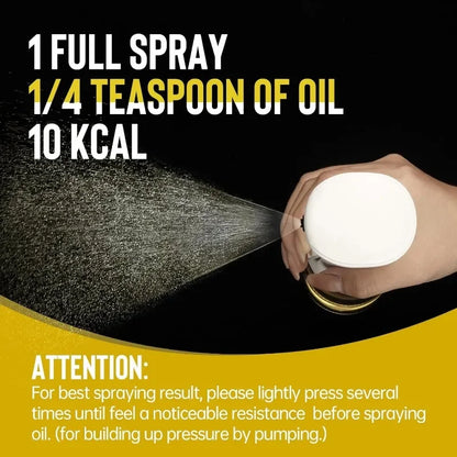 Oil Spray Bottle for Cooking — Mist Sprayer, 200ml, 300ml & 500ml