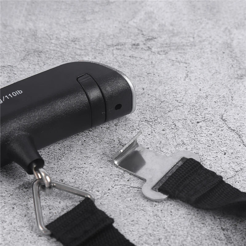 Digital Luggage Scale, 110 lb Capacity with LCD Display