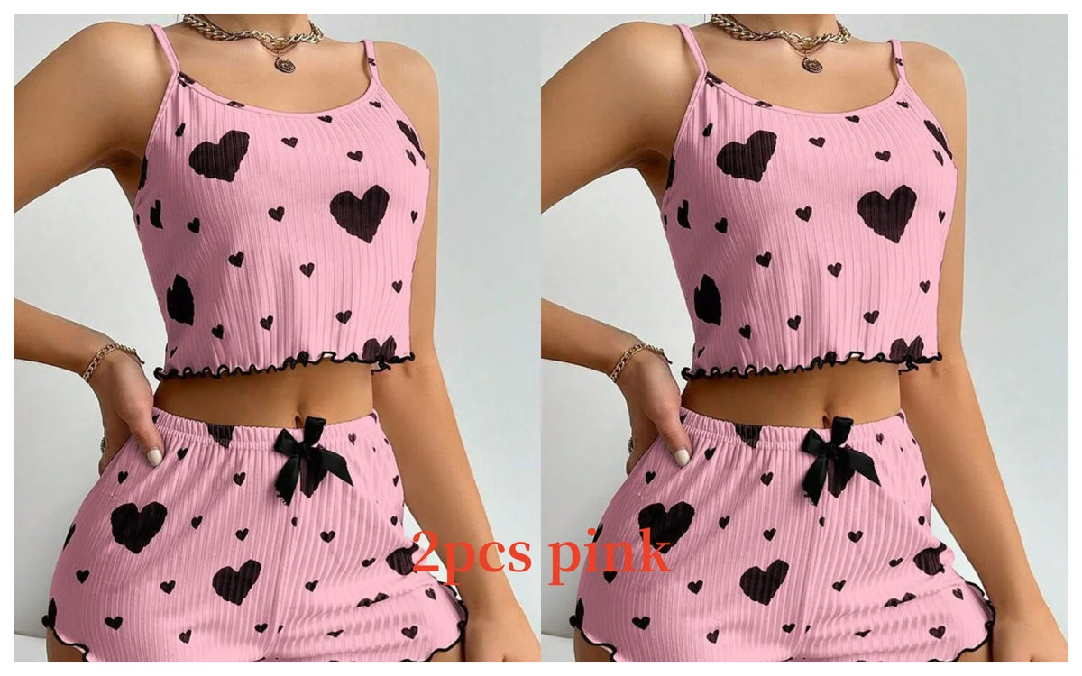 Women's Cami and Shorts Pajama Set