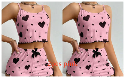 Women's Cami and Shorts Pajama Set