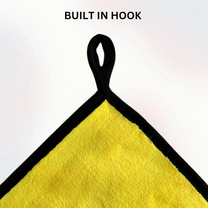 Premium Microfiber Car Cleaning Towels - 600GSM Professional Grade (6-Pack)