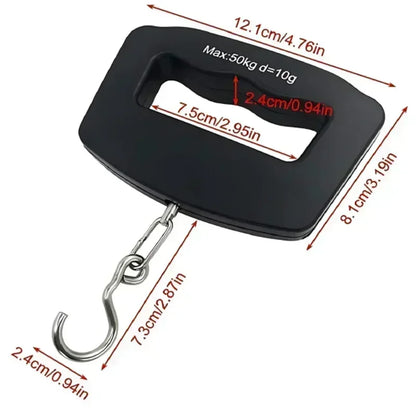 Digital Luggage Scale - 110lb Portable Travel Weight Scale with Backlight Display