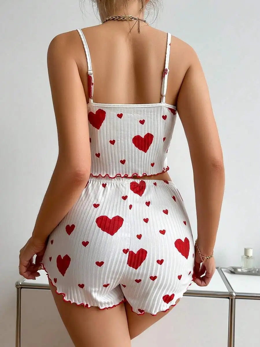 Women's Cami and Shorts Pajama Set