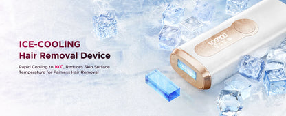 IPL Laser Hair Removal Device – 990,000 Flashes, Permanent Painless Hair Remover for Face, Body & Bikini