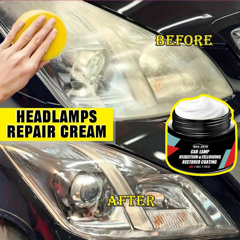 Car Headlight Polishing Paste