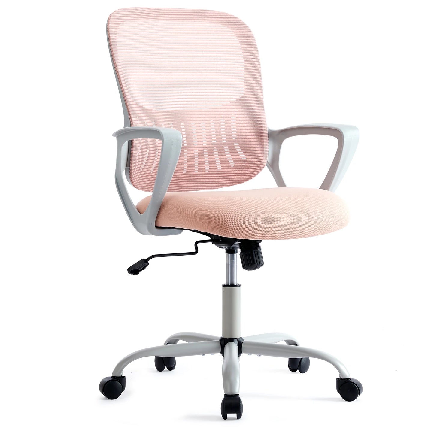 Ergonomic Mesh Office Chair, No Headrest, Adjustable Height & Armrests