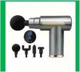 Mini USB Massage Gun - Portable Percussive Massager for Neck, Shoulders & Back