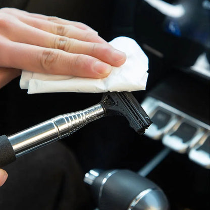 Telescopic Car Mirror Cleaning Wiper