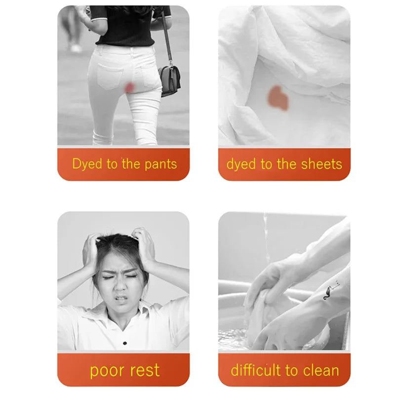 Cotton Menstrual Period Underwear – High Waist, Leak-Proof Briefs (M–XXL)