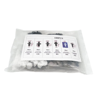 Car Trim Retainer Clips, 50 or 100 Pieces