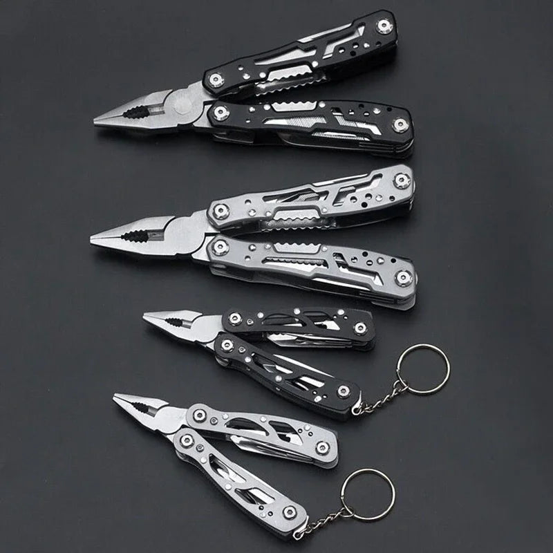 Premium Folding Multi-Tool Pliers – Portable Pocket Repair Kit