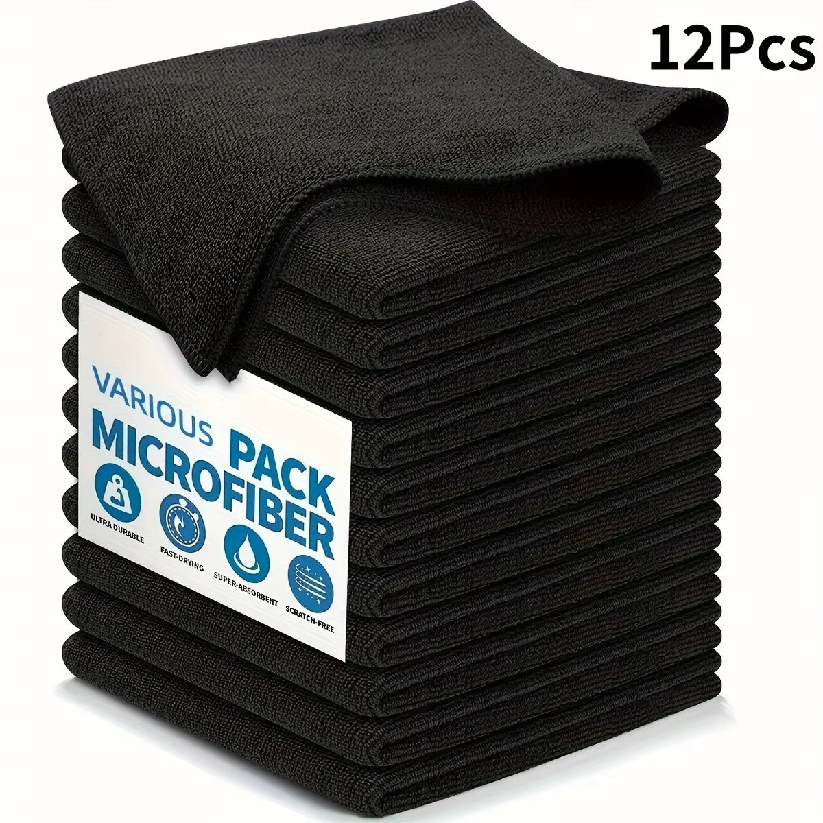 Reusable Microfiber Cleaning Cloths